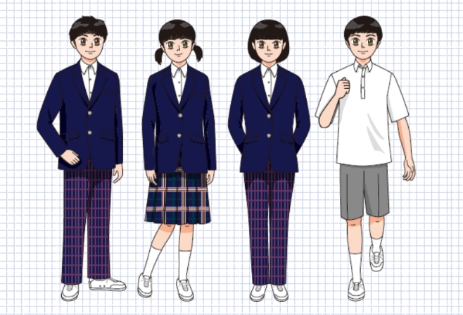 制服イメージイラスト